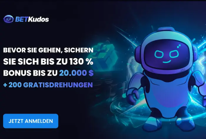 BetKudos Casino bonus